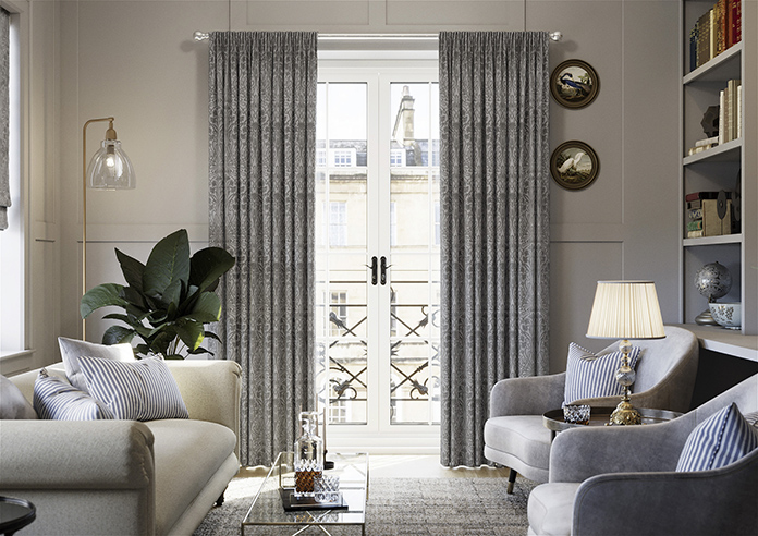 Tiverton, Flint - Made to Measure Curtains - Image 3